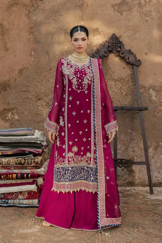Rang Rasiya - Chatoyer Wedding Formals - D-01-Flame - Unstitched