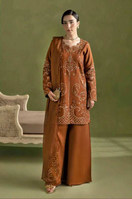 Rajbari - Silah Premium Silk Edit - 02-Fleur - Unstitched