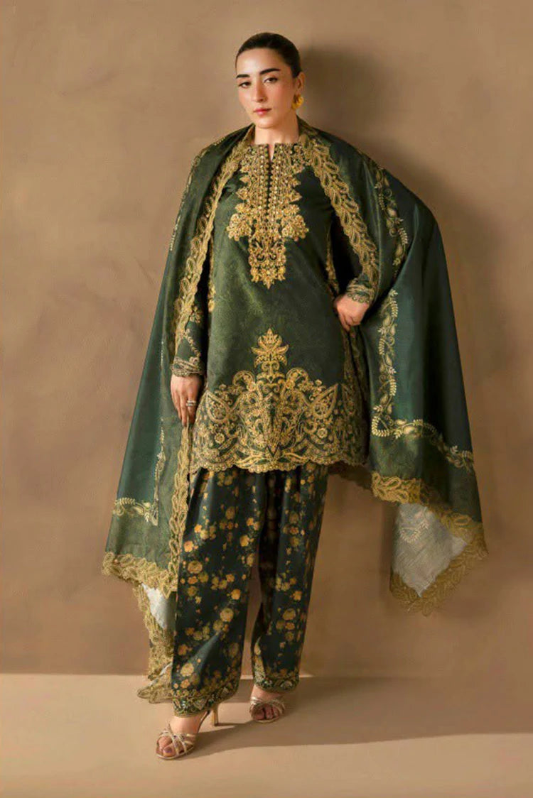 Rajbari - Silah Premium Silk Edit - 08-Zaria - Unstitched