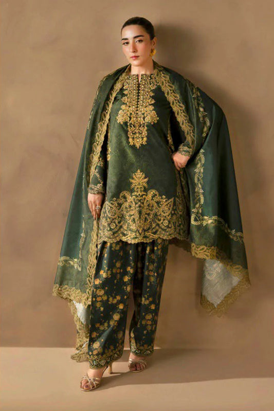 Rajbari - Silah Premium Silk Edit - 08-Zaria - Unstitched