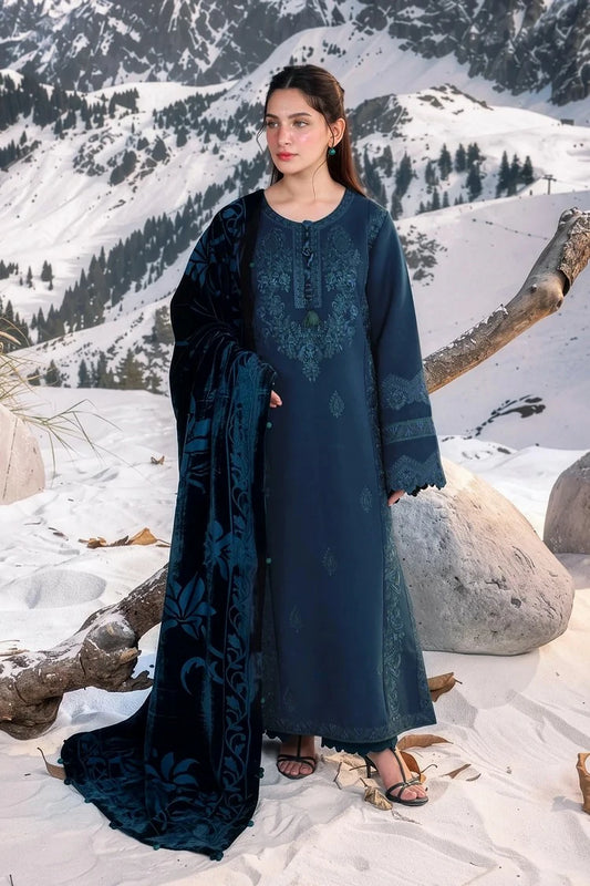 Rang Rasiya - Winter Carnation Collection - 04-Serein - Unstitched