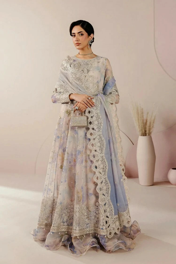 Zarif - Roselle Printed & Embroidered Formals - ZR-RPE-01 HAVEN - Unstitched