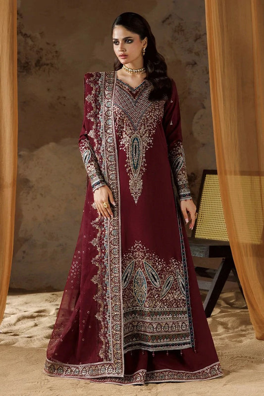 Ramsha - Shehnai Raw Silk Collection Vol 2 - SS-206 - Unstitched