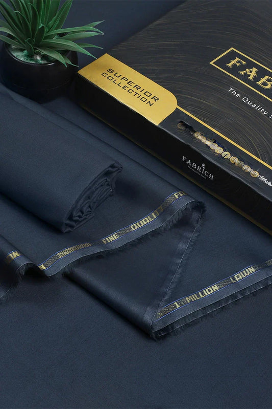 Fabrich - 1 Million Cotton Lawn - Charcoal
