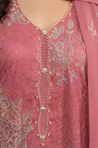 Hemstitch - Chiffon Luxury Collection - Blush Pink - Stitched