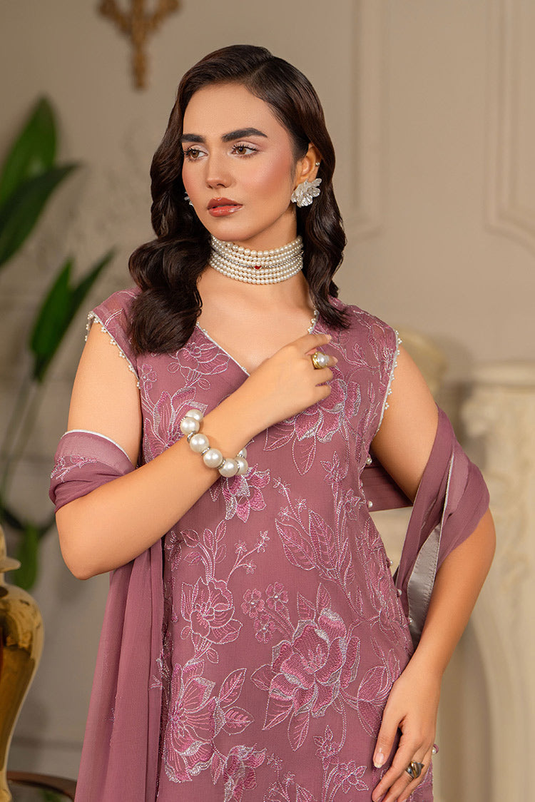 Picture of Hemstitch - Chiffon Luxury Collection - Zaira - Stitched - Available at Raja Sahib