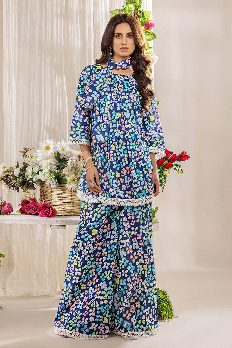 2 PC Coco Unstitched Lawn Collection Vol 1 <!--2024-->