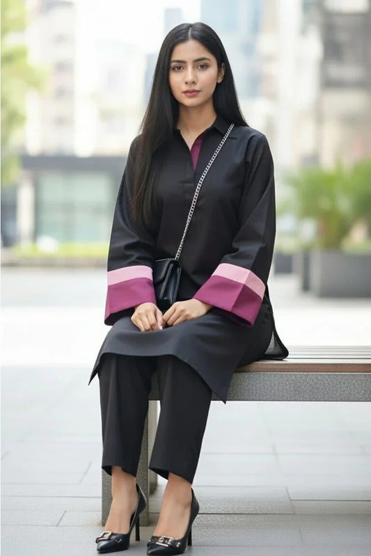 Haya Stitching - Co Ord Set