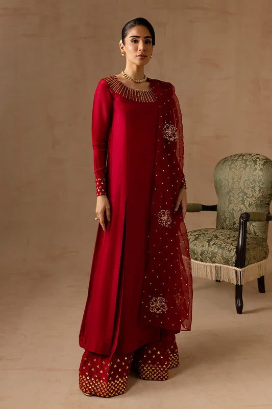 Picture of Maria Osama Khan - Noir Bliss - Ruby - Available at Raja Sahib