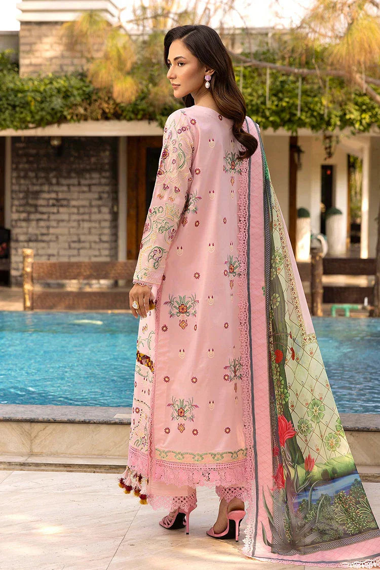 Picture of Tessa - Luxury Lawn - Rosewood Whisper - Available at Raja Sahib