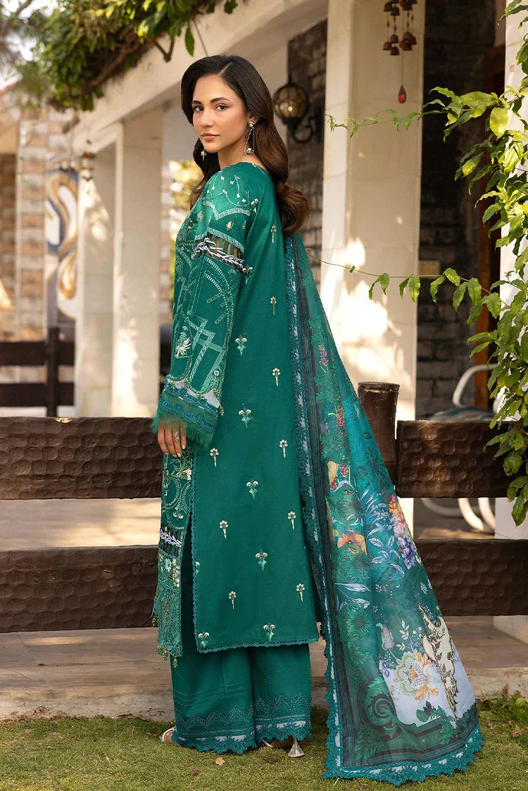 Picture of Tessa - Luxury Lawn - Emerald Veil - Available at Raja Sahib