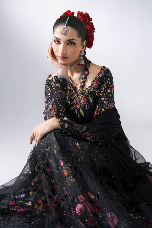 Maria B - Mbroidered Wedding Edition - 3 Piece Unstitched Embroidered Organza Suit