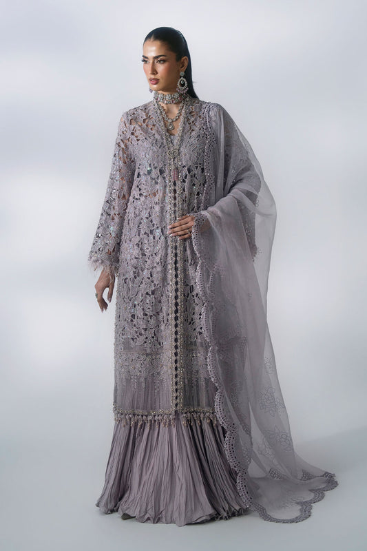 Maria B - Mbroidered Wedding Edition - 3 Piece Unstitched Embroidered Organza Suit