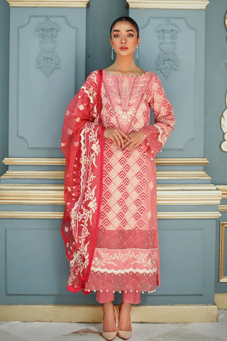 Picture of Shanyera - D3-Pink Delicacy Aria Winter Collection - Available at Raja Sahib