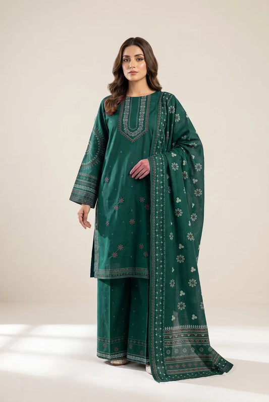 Kleren - Dastoor Embroidered Dobby - Stitched - D-05