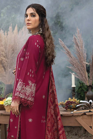 Humdum - Denara Woolen Shawl & Embroidered Edition - D02