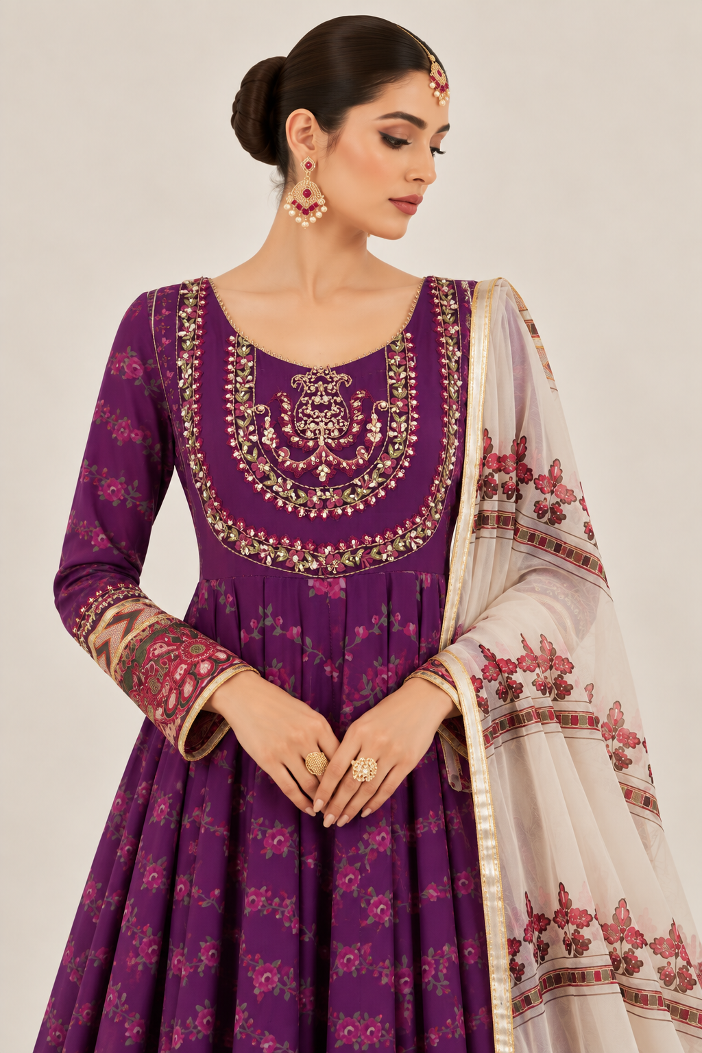 Picture of Saira Rizwan - Pishwas Collection - DILNAAR-05 - Available at Raja Sahib