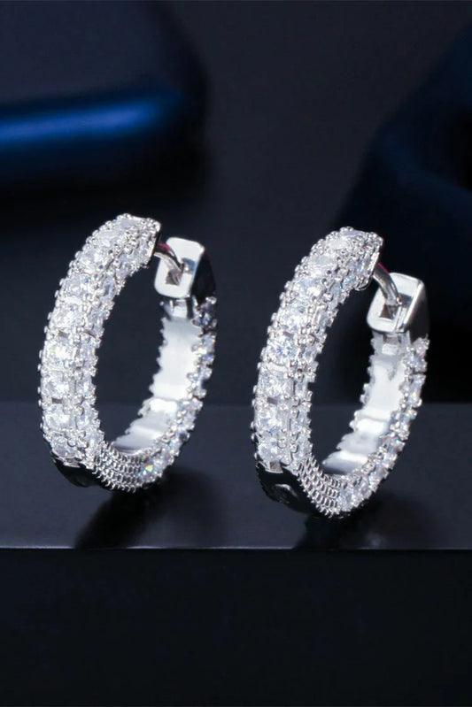 Blumoon - Hoops - Silver