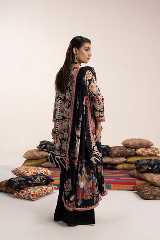 3-PC Unstitched Digital Printed Lawn Suit