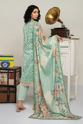 Picture of Ellena - 3-PC Unstitched Digital Printed Lawn Suit - Available at Raja Sahib