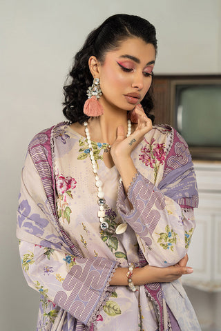 Picture of Ellena - 3-PC Unstitched Digital Printed Lawn Suit - Available at Raja Sahib