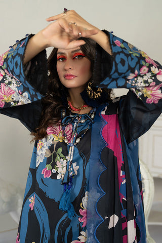 Picture of Ellena - 3-PC Unstitched Digital Printed Lawn Suit - Available at Raja Sahib