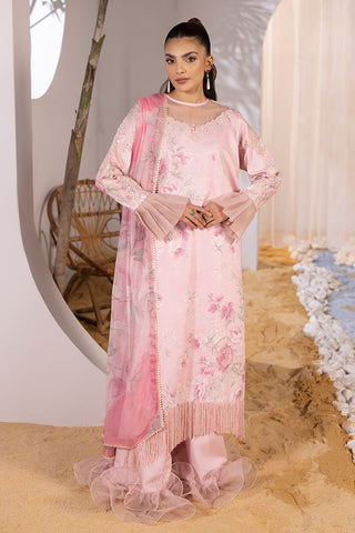 Picture of Ellena - 3-PC Unstitched Digital Printed Lawn Suit - Available at Raja Sahib