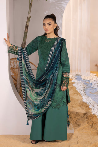 Picture of Ellena - 3-PC Unstitched Digital Printed Lawn Suit - Available at Raja Sahib