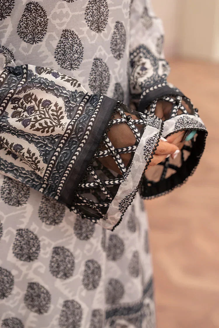 Picture of 3-PC Unstitched Printed Lawn Suit - Available at Raja Sahib