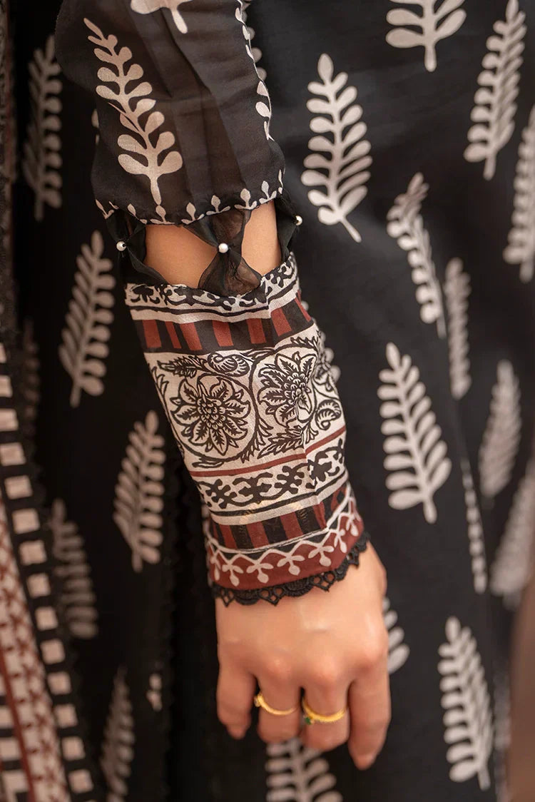 Picture of 3-PC Unstitched Printed Lawn Suit - Available at Raja Sahib