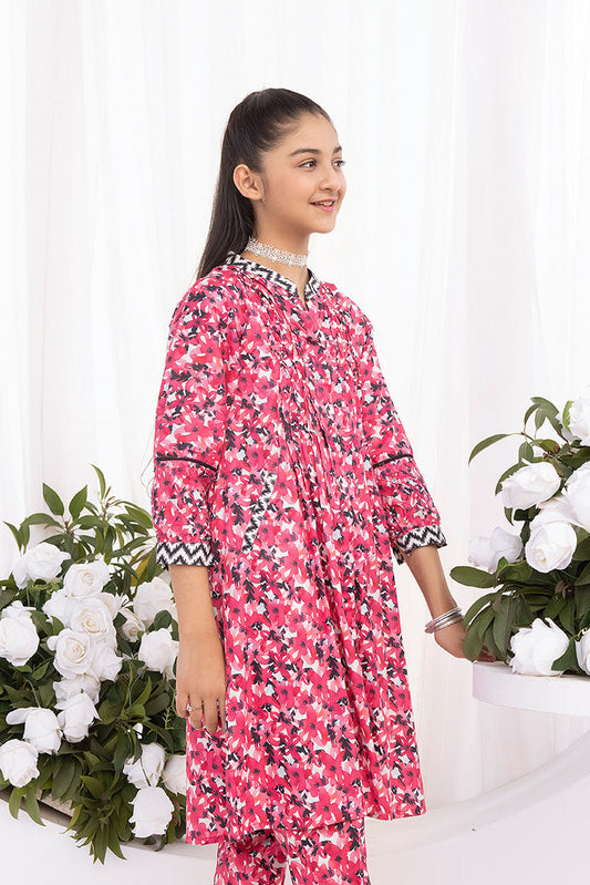 Ellena - 2-PC Stitched Printed Lawn Suit