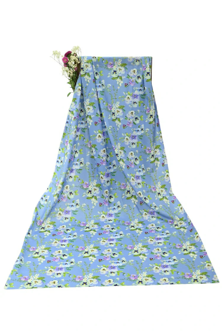 Picture of 1-PC Unstitched Printed Cambric Kurti - Available at Raja Sahib