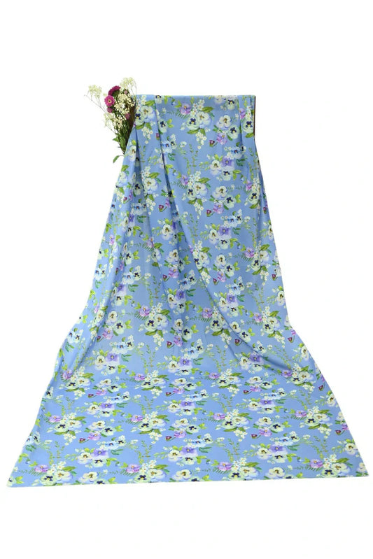 Picture of 1-PC Unstitched Printed Cambric Kurti - Available at Raja Sahib