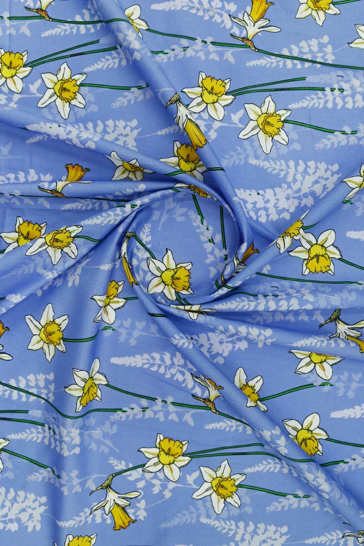 Picture of 1-PC Unstitched Printed Cambric Kurti - Available at Raja Sahib