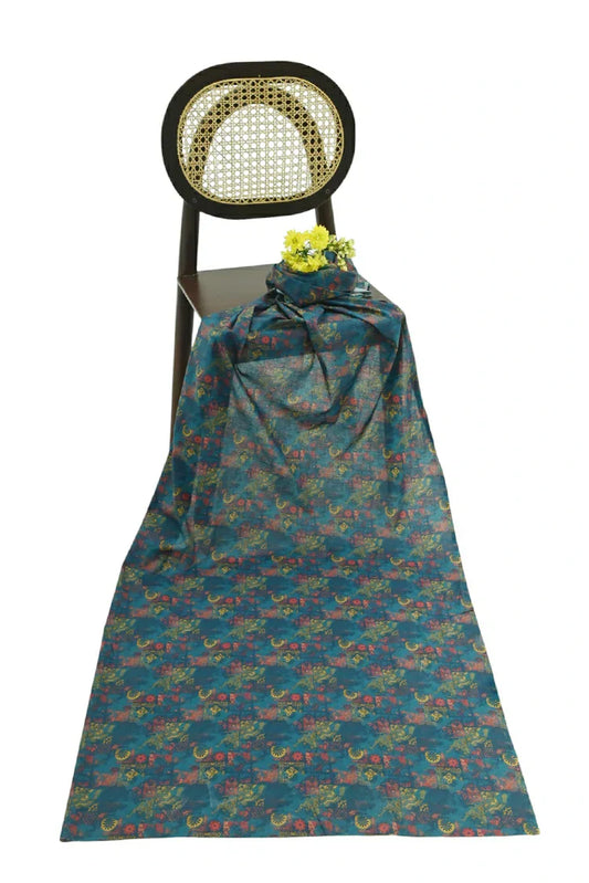 Picture of 1-PC Unstitched Printed Cambric Kurti - Available at Raja Sahib