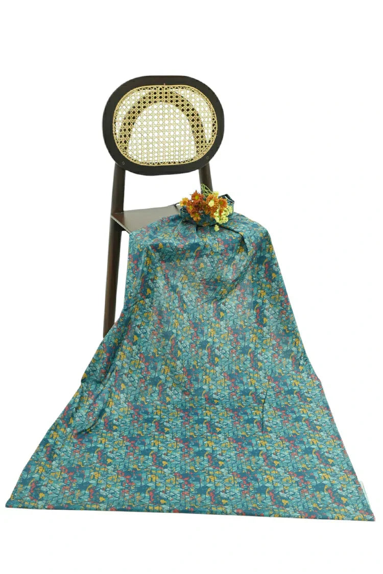 Picture of 1-PC Unstitched Printed Cambric Kurti - Available at Raja Sahib