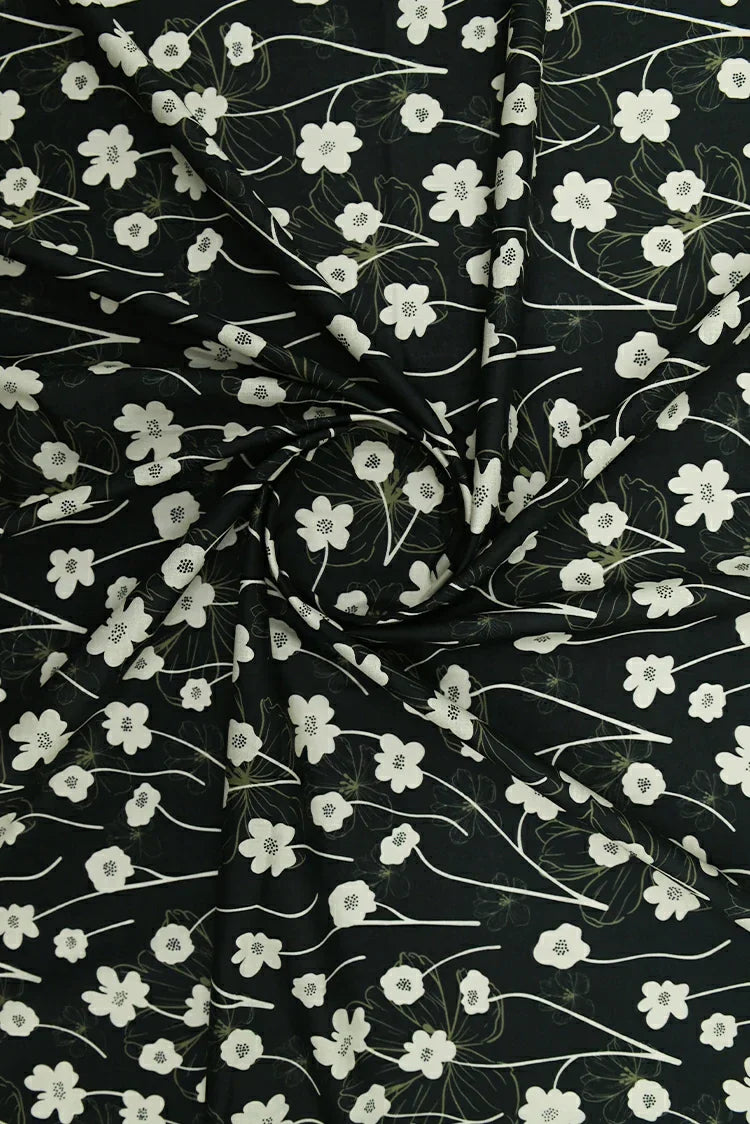 Picture of 1-PC Unstitched Printed Cambric Kurti - Available at Raja Sahib