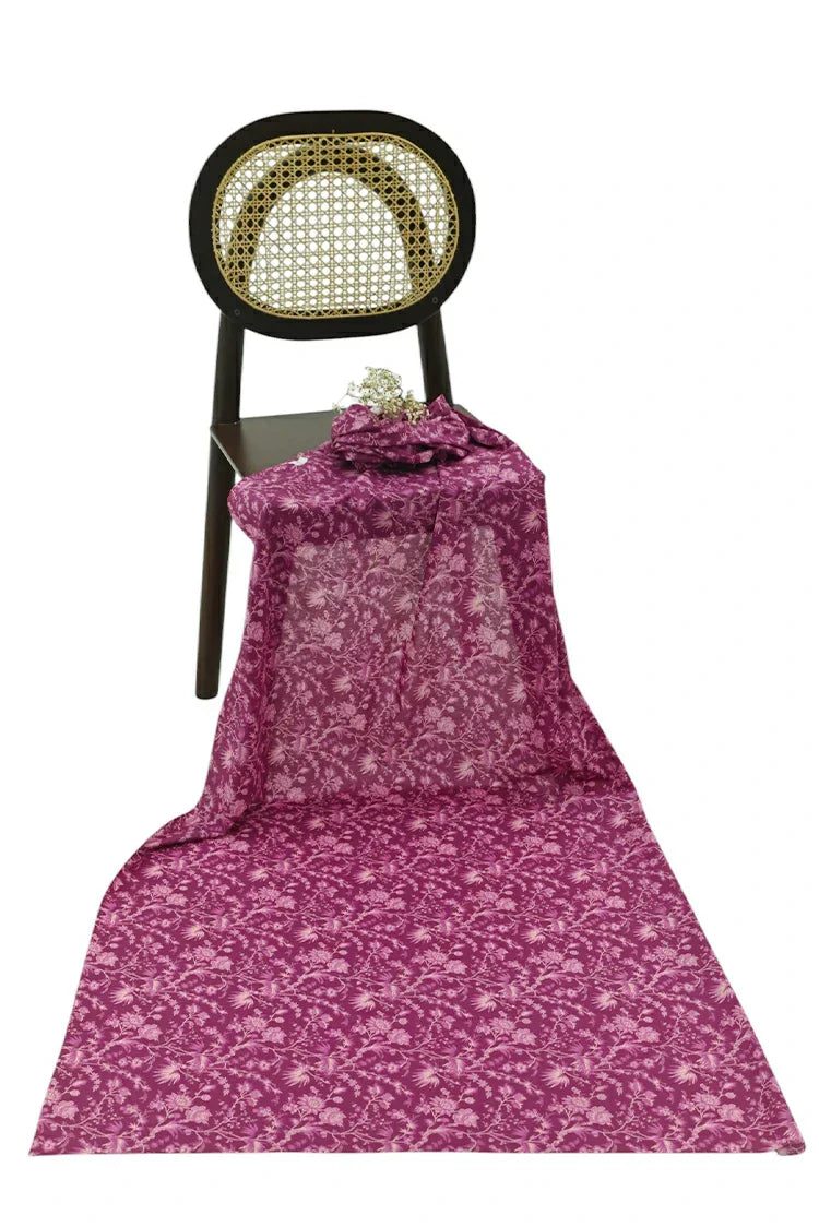 Picture of 1-PC Unstitched Printed Cambric Kurti - Available at Raja Sahib