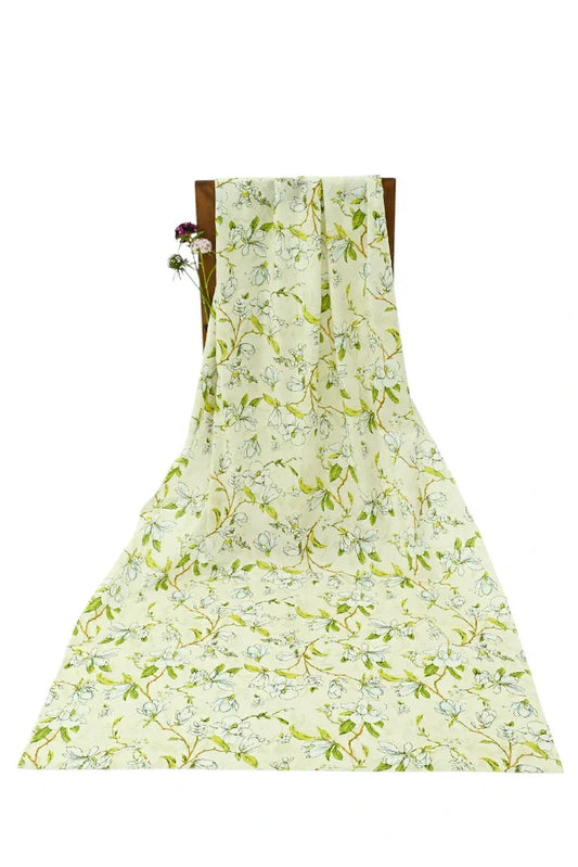 Ellena - 1-PC Unstitched Printed Cambric Kurti