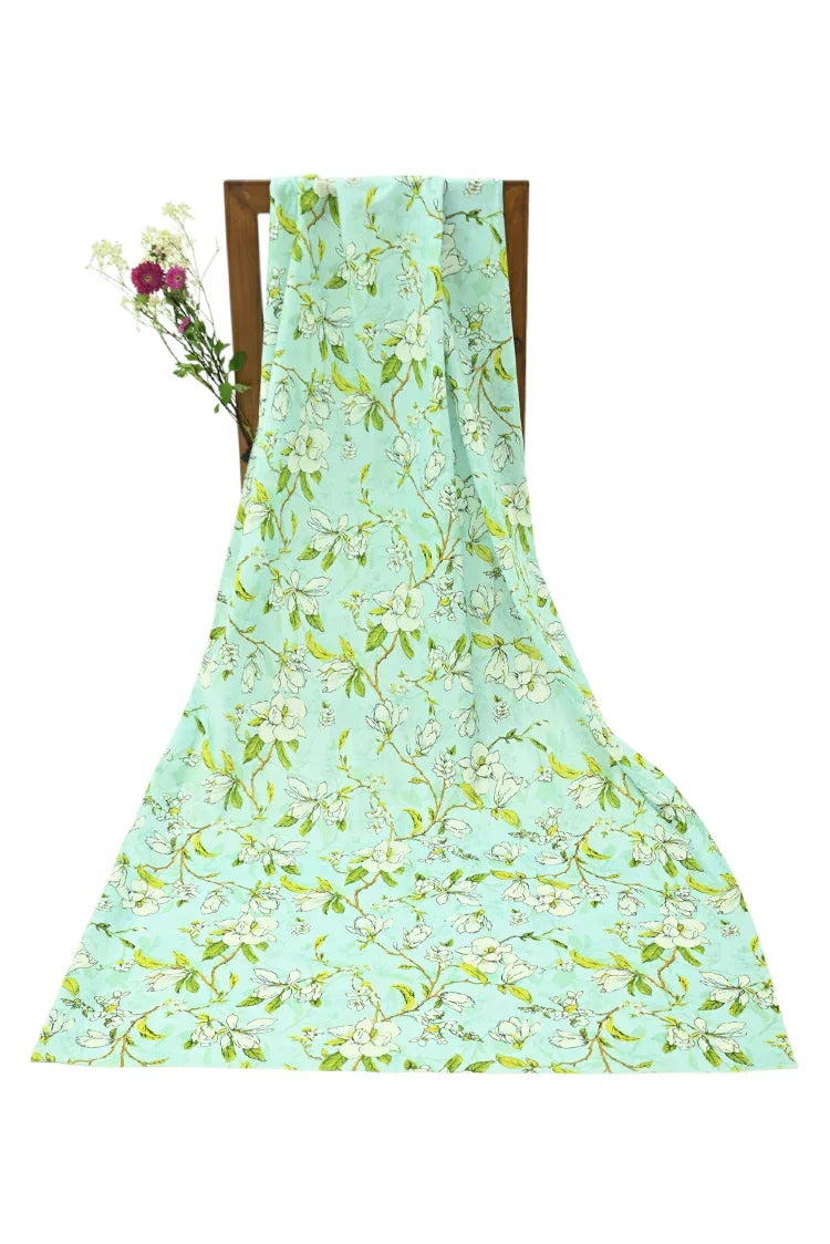 Picture of 1-PC Unstitched Printed Cambric Kurti - Available at Raja Sahib