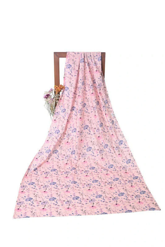 Picture of 1-PC Unstitched Printed Cambric Kurti - Available at Raja Sahib