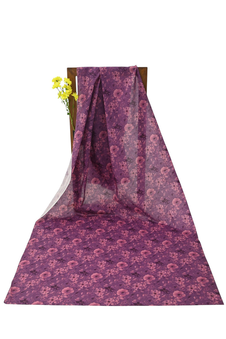 Picture of 1-PC Unstitched Printed Cambric Kurti - Available at Raja Sahib