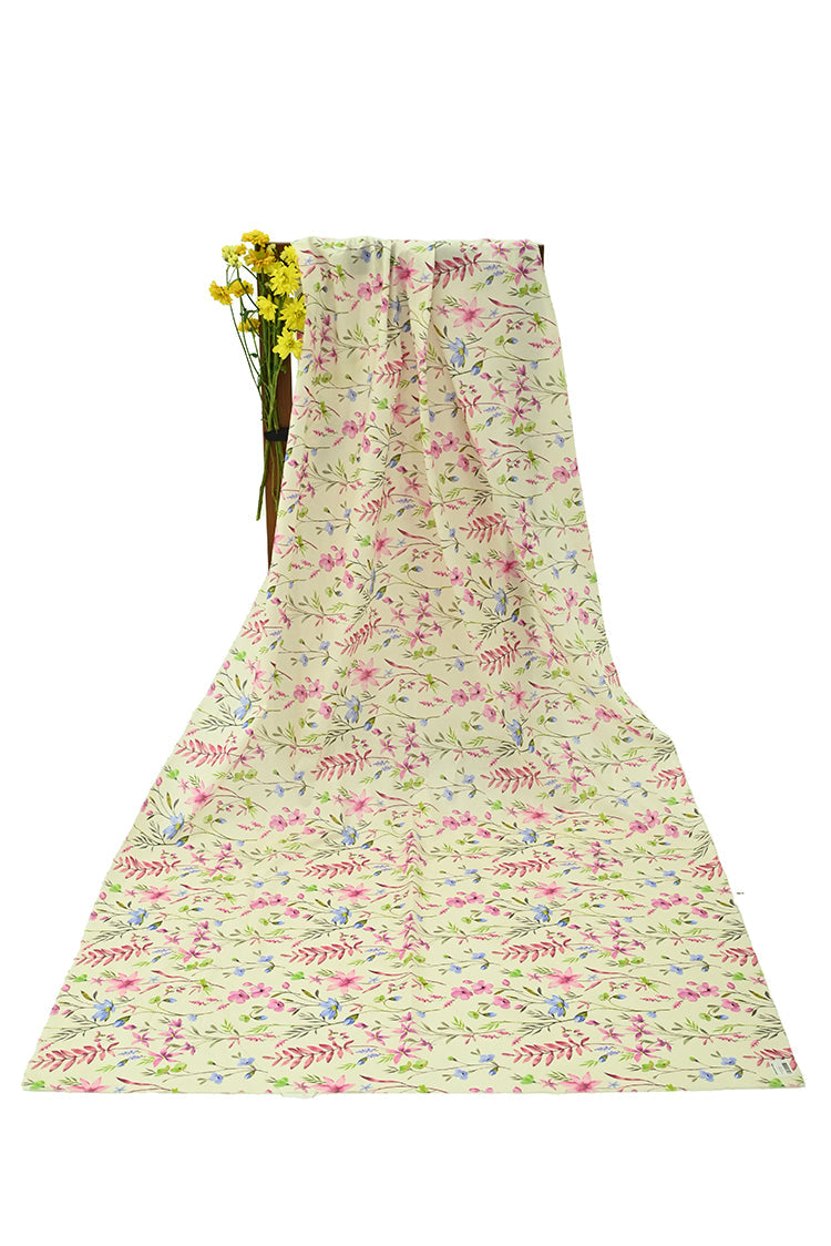 Picture of 1-PC Unstitched Printed Cambric Kurti - Available at Raja Sahib