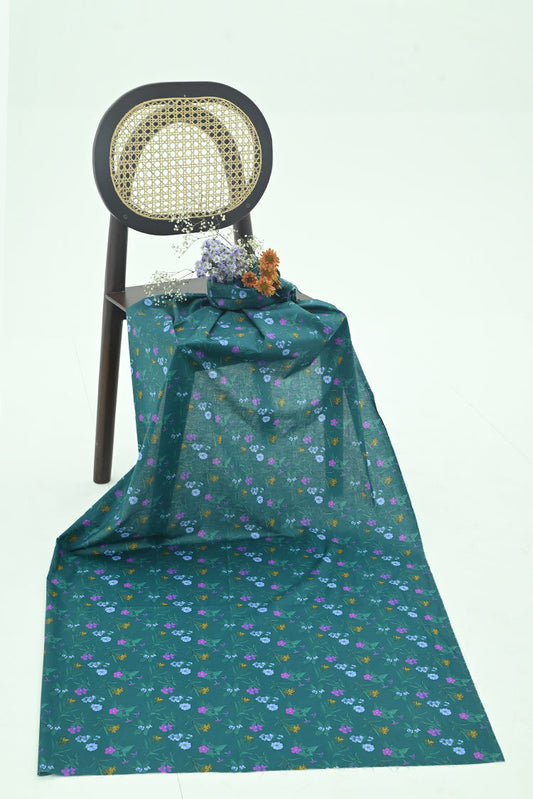Picture of 1-PC Unstitched Printed Cambric Kurti - Available at Raja Sahib