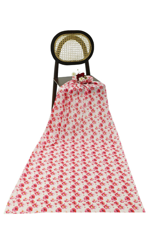 Ellena - 1-PC Unstitched Printed Cambric Kurti