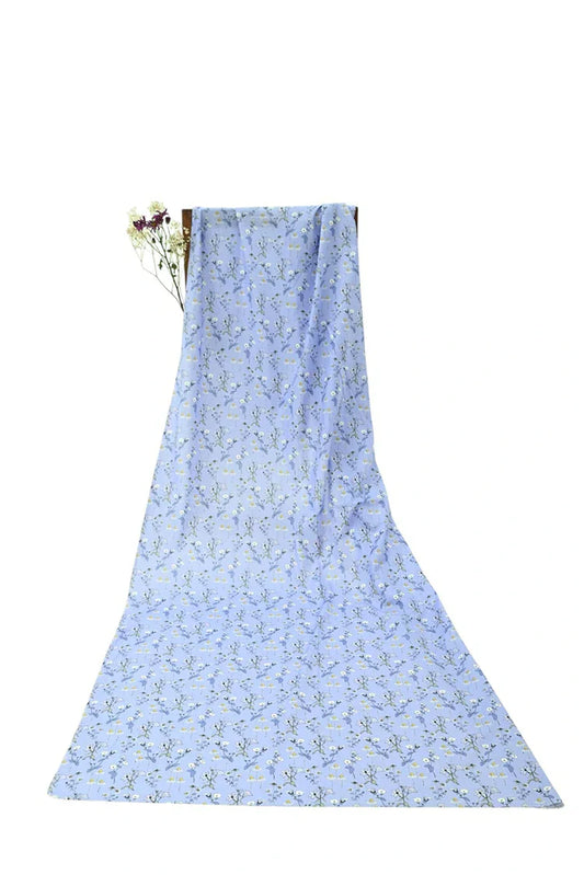 Ellena - 1-PC Unstitched Printed Cambric Kurti