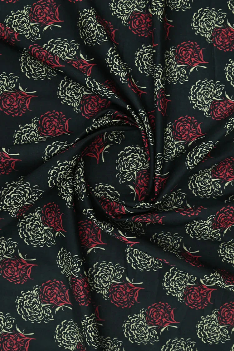 Picture of 1-PC Unstitched Printed Cambric Kurti - Available at Raja Sahib