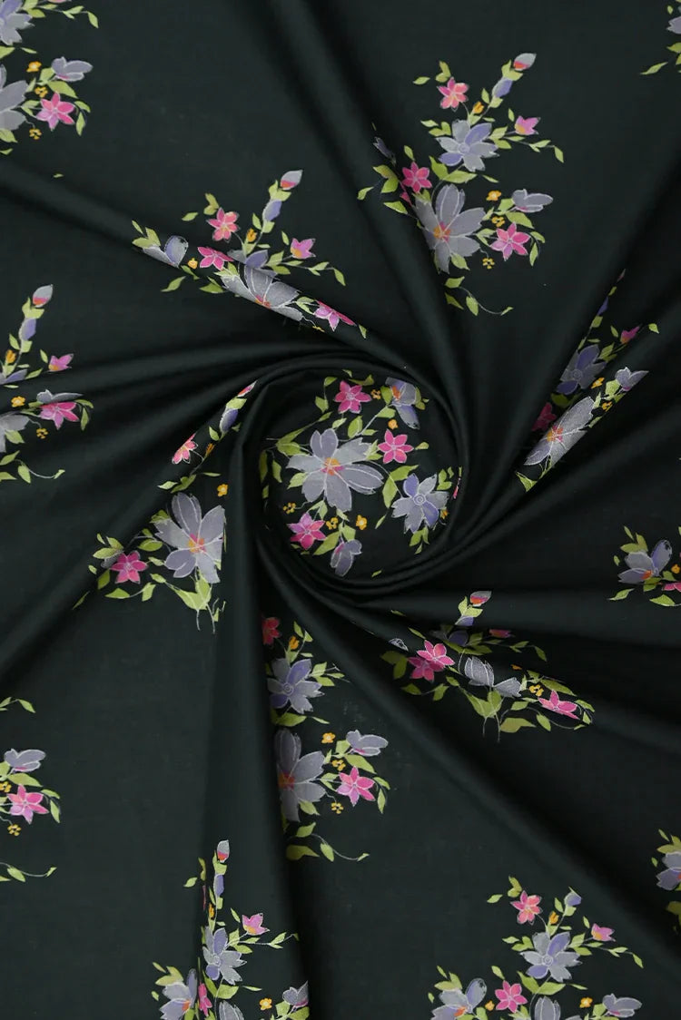 Picture of 1-PC Unstitched Printed Cambric Kurti - Available at Raja Sahib