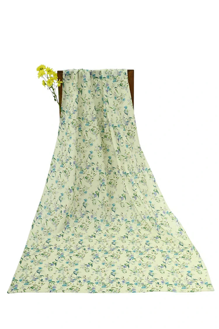 Picture of 1-PC Unstitched Printed Cambric Kurti - Available at Raja Sahib
