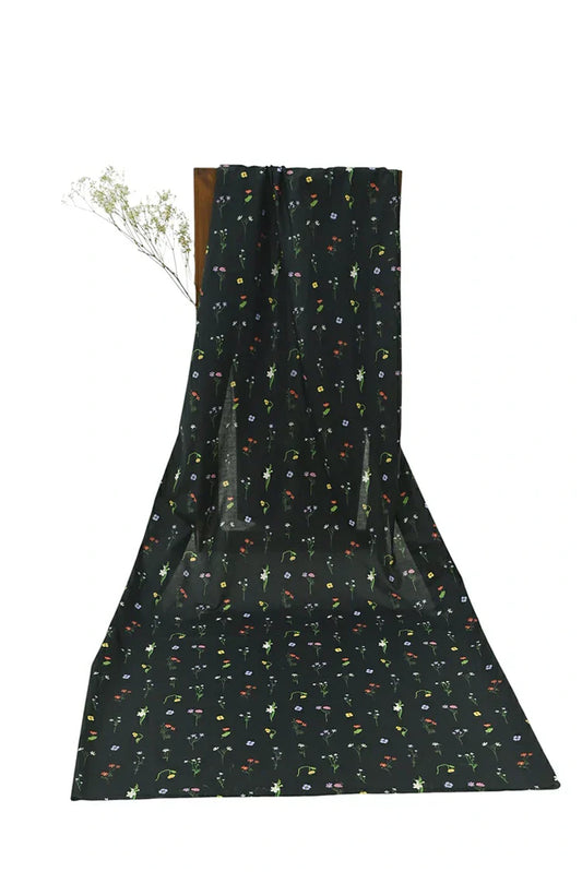 Ellena - 1-PC Unstitched Printed Cambric Kurti